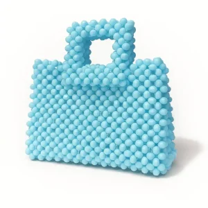 Aqua Crystal Bag