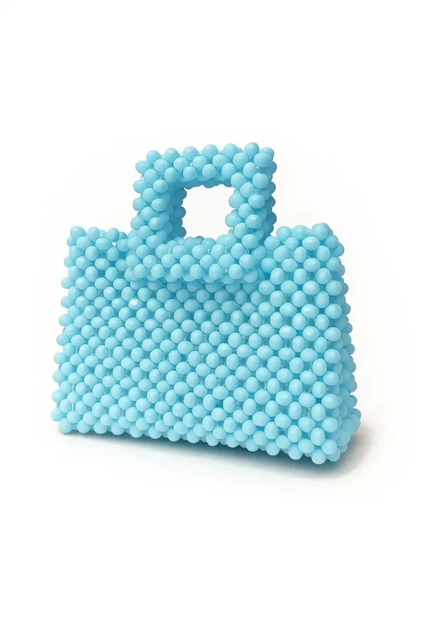 Aqua Crystal Handbag